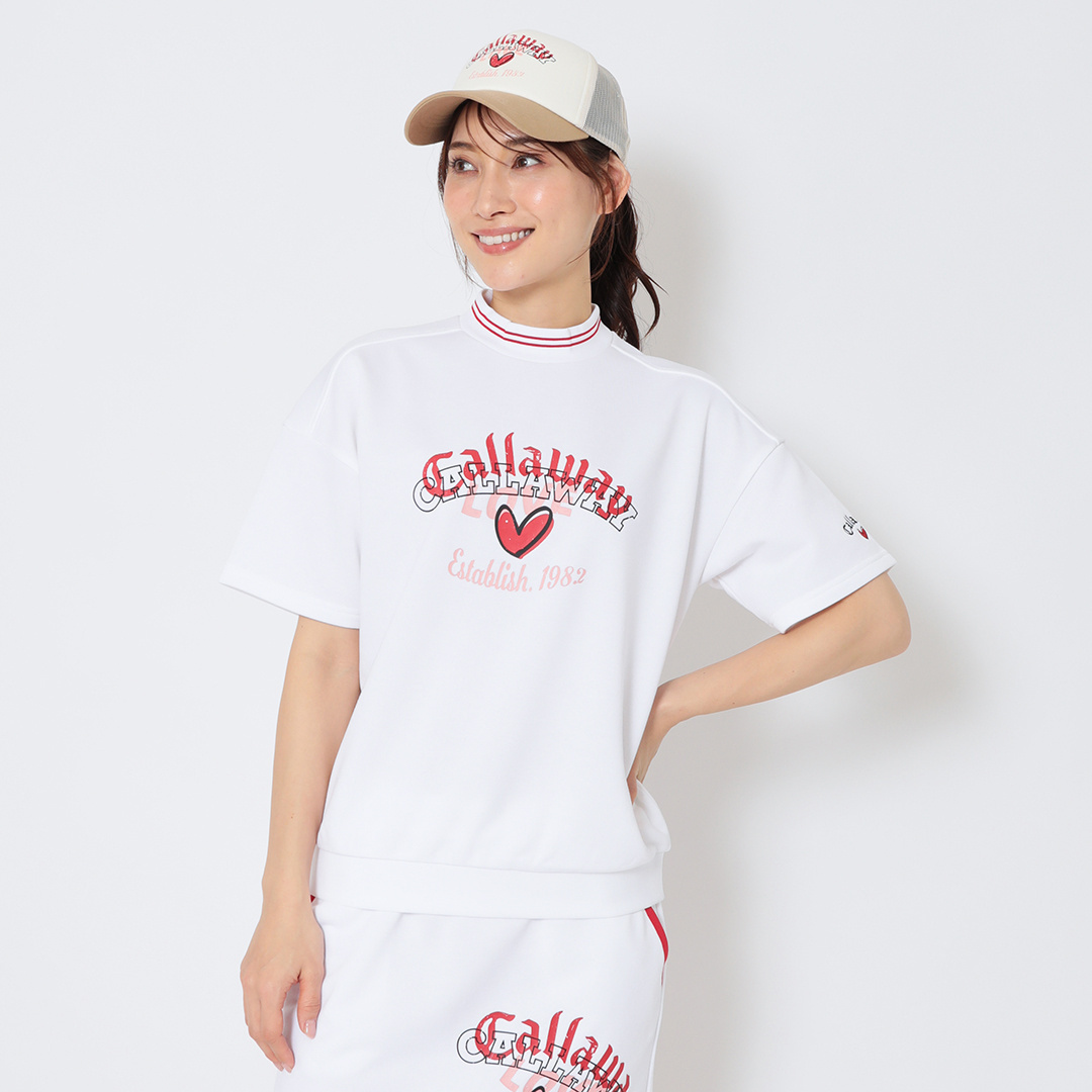 オンライン限定】ラブキャロウェイ半袖スウェット (WOMENS)