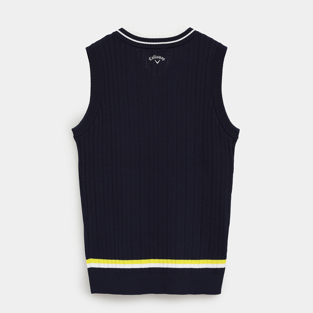 Callawayネイビー Vネックベスト キャロウェイ（CALLAWAY）（メンズ）ゴルフウェア Vネックニット