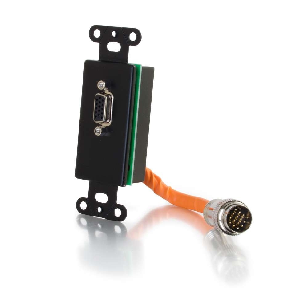 RapidRun® VGA (HD15) Wall Plate