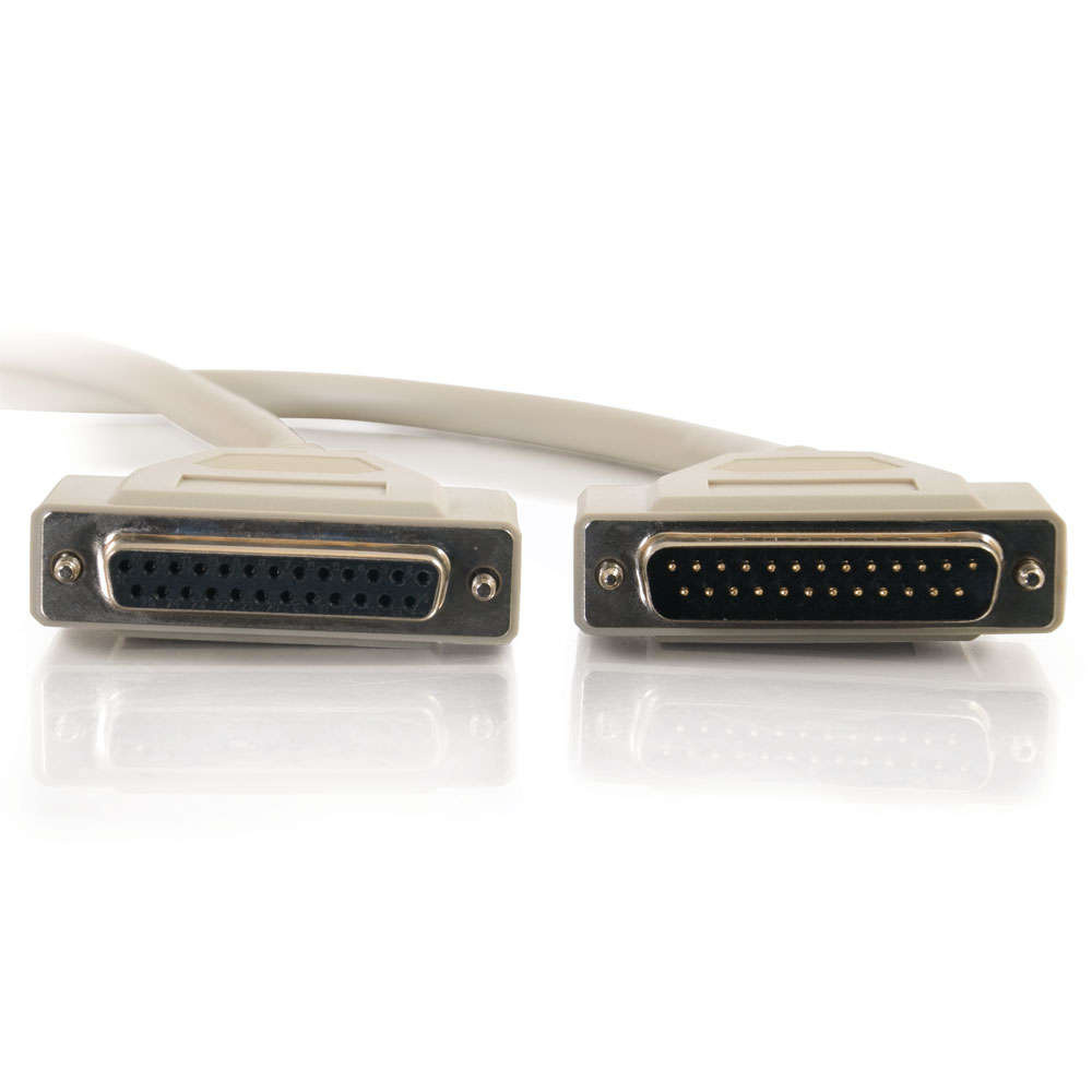 IEEE-1284 DB25 M/F Parallel Printer Extension Cable
