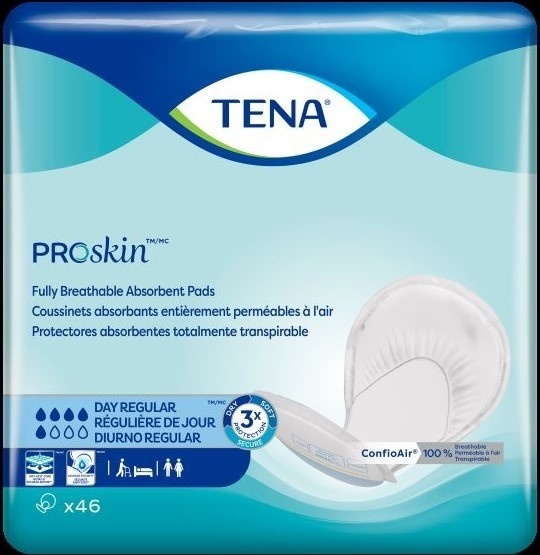 Tena ProSkin Day Regular Pad - 184/case (PSP2 Health & Beauty Health Care Incontinence Aids) photo
