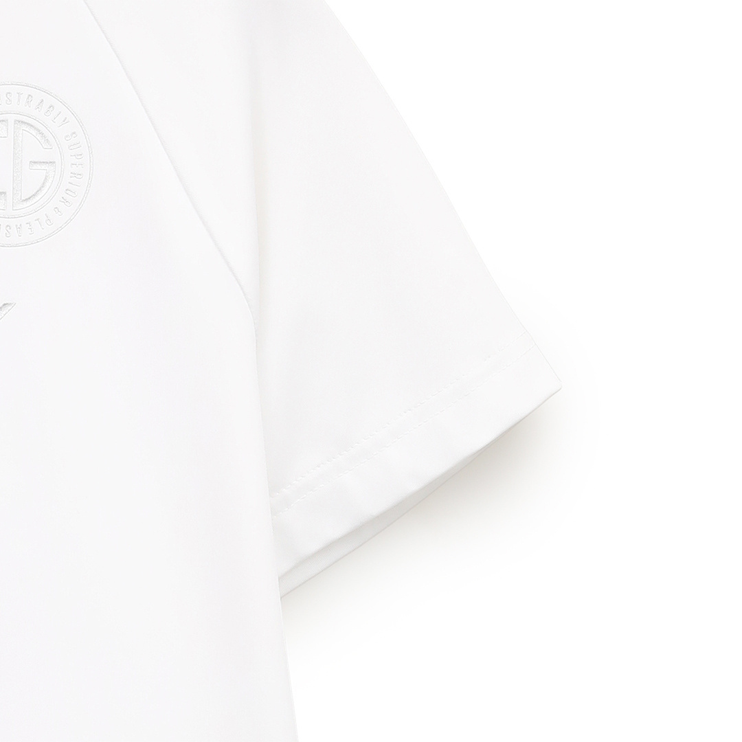 半袖モックネックシャツ (WOMENS)