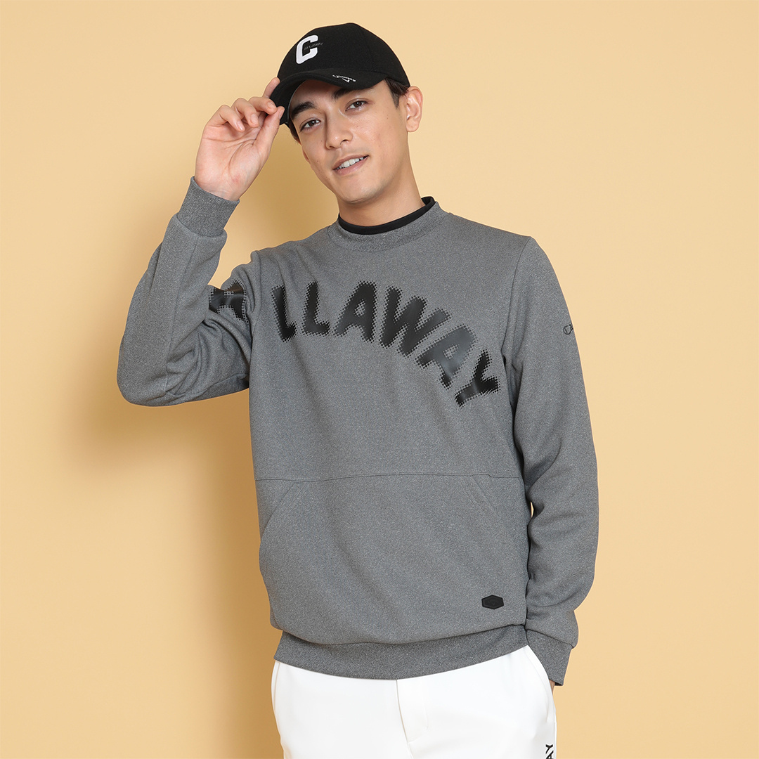 ロゴプリントダンボールスウェット ※4Lサイズあり (MENS)