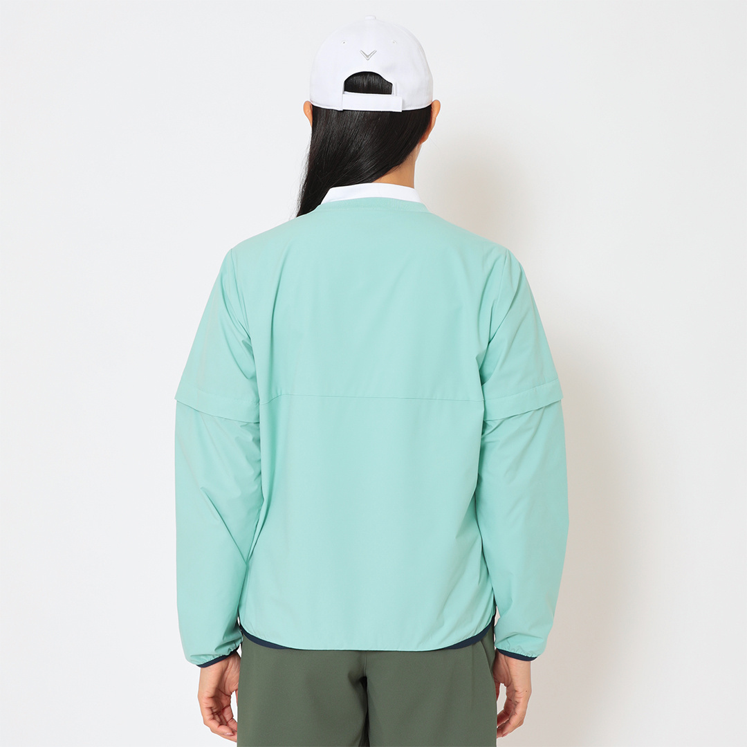 プルオーバー撥水2WAYブルゾン (WOMENS)
