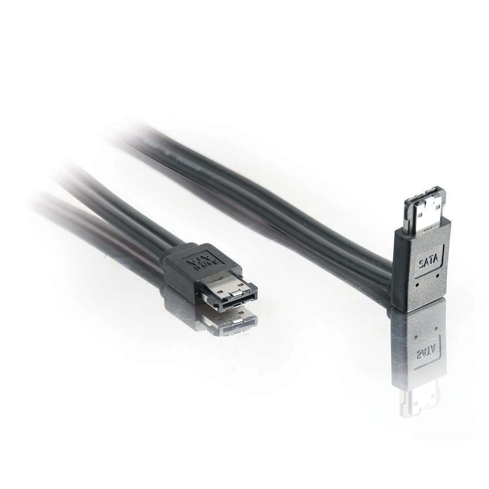 180 to 90 External Serial ATA Cable