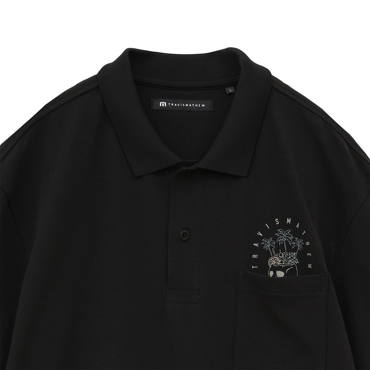 バックプリント リラックス半袖ポロ(MENS)