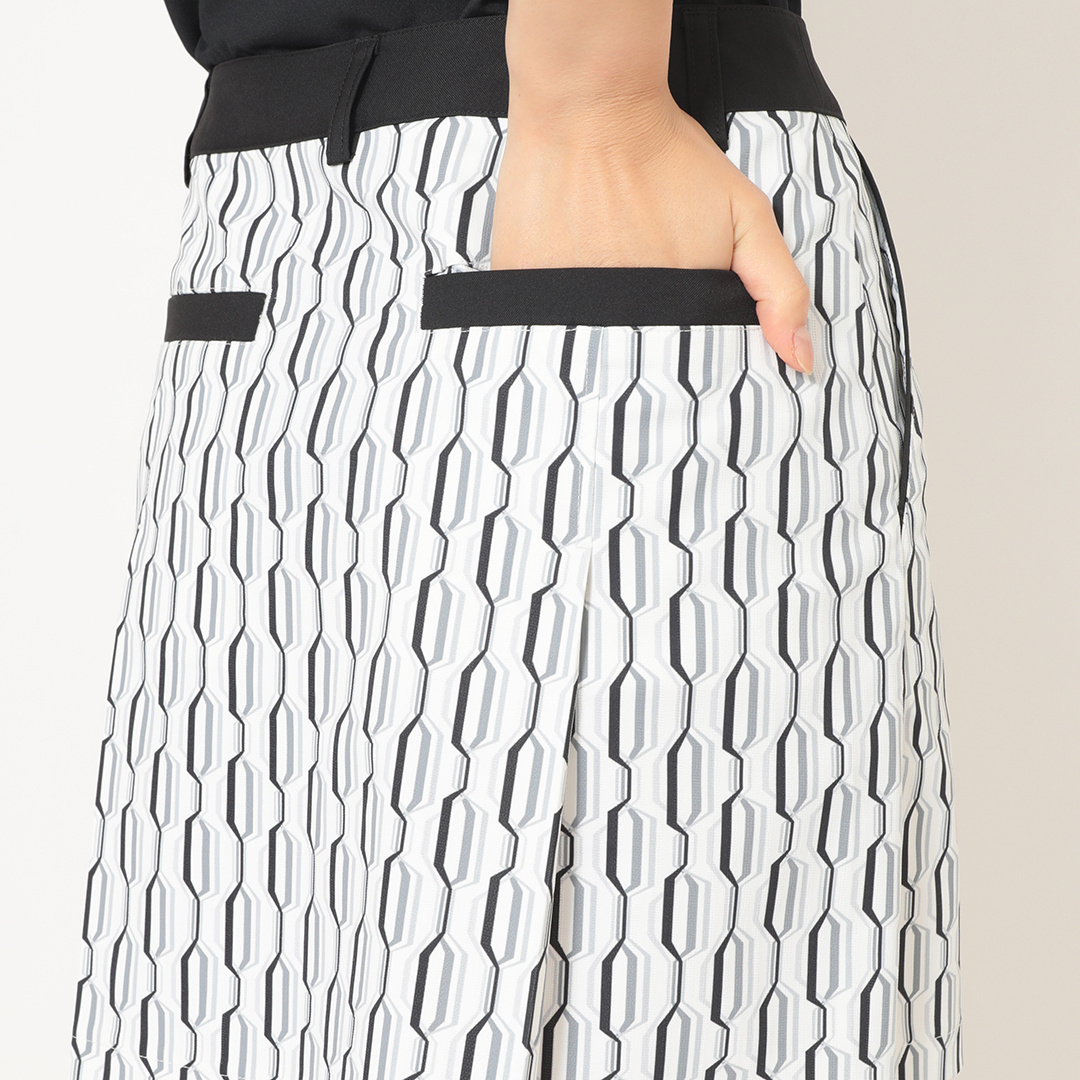 marurun728ページ ジオメトリックプリントスカート (WOMENS)