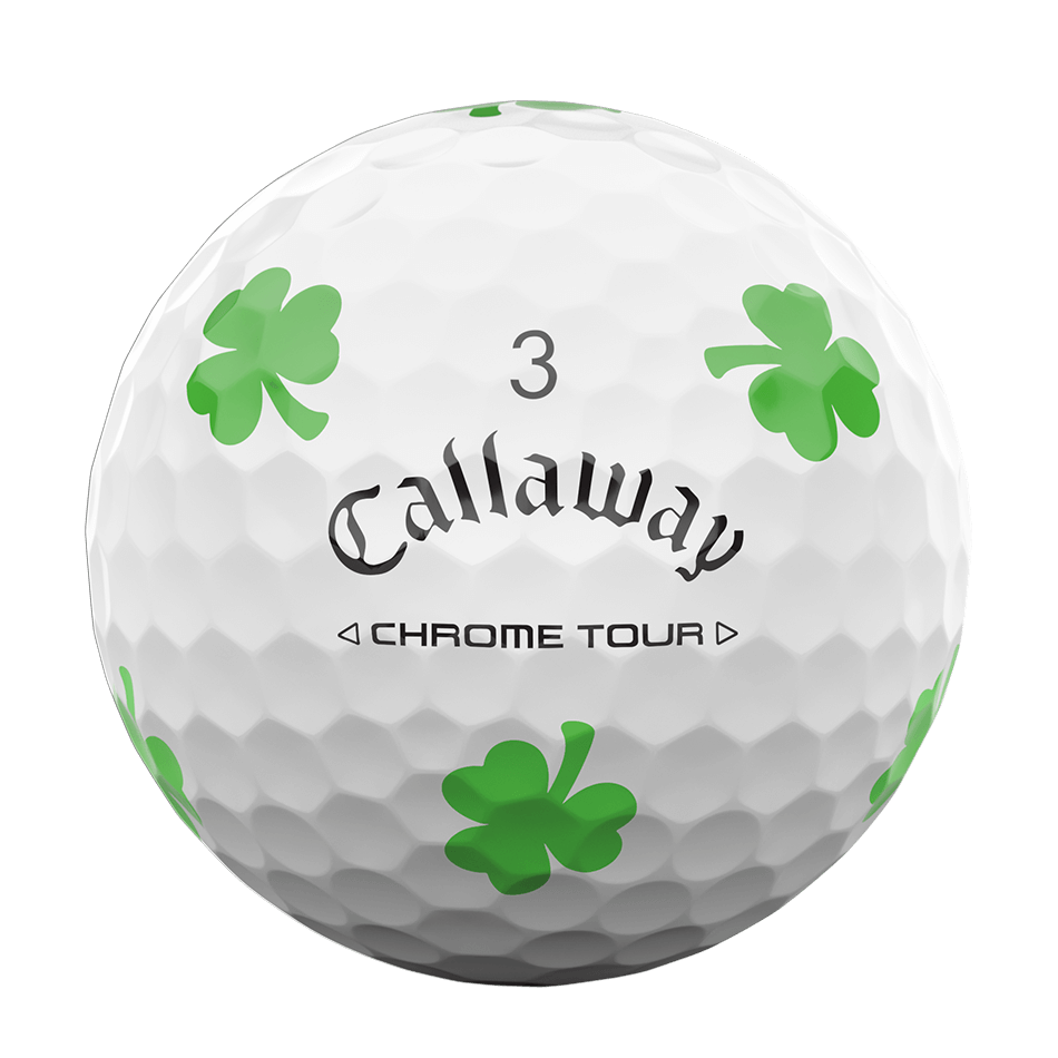 キャプテンサンタ　ゴルフボール　ティー CHROME TOUR ST PADDY DAYボール【数量限定】