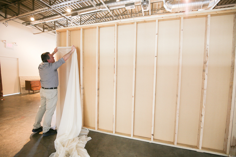 What will this space look like come Thursday evening, when Art by Design opens at Propcellar? What will this space look like come Thursday evening, when Art by Design opens at Propcellar?