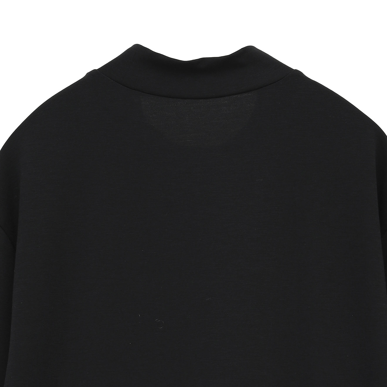 ソフトタッチ ロゴプリント 長袖モックネック(MENS)