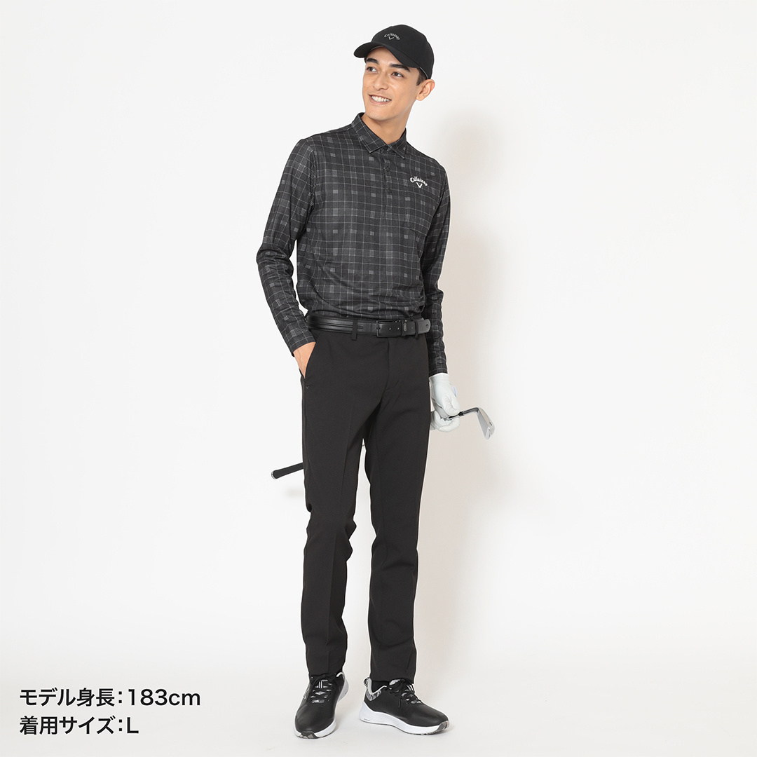 2WAYストレッチピケテーパードパンツ (MENS)