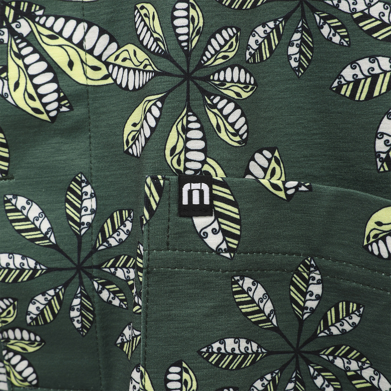 ペイズリープリント 半袖ポロ(MENS)