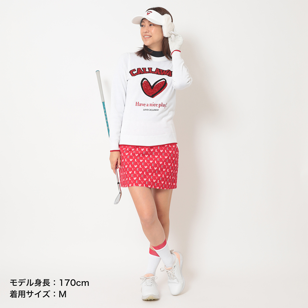 オンライン限定】ラブキャロウェイ長袖セーター (WOMENS)