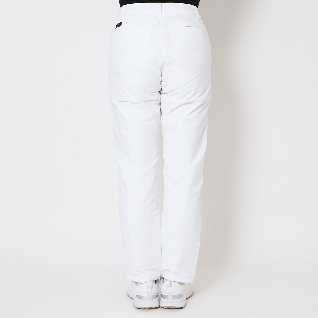 ポリエステルリップ撥水中綿ロングパンツ (WOMENS)