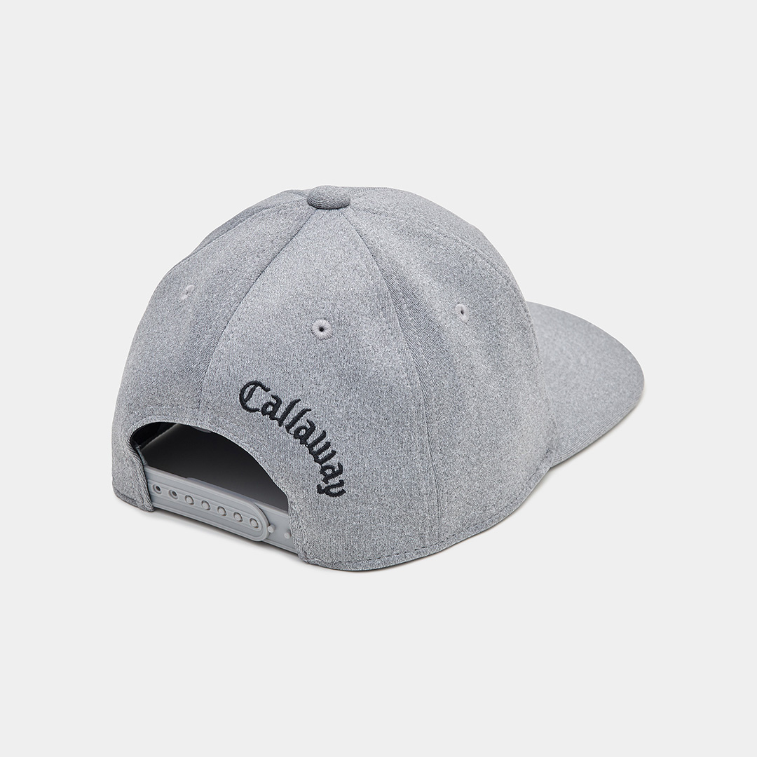 カレッジ調ロゴセミフラットキャップ (MENS)