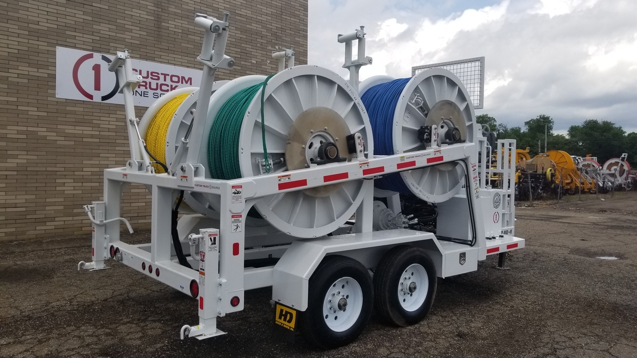 4,000 lbs Four Drum Puller Rental Custom Truck One Source