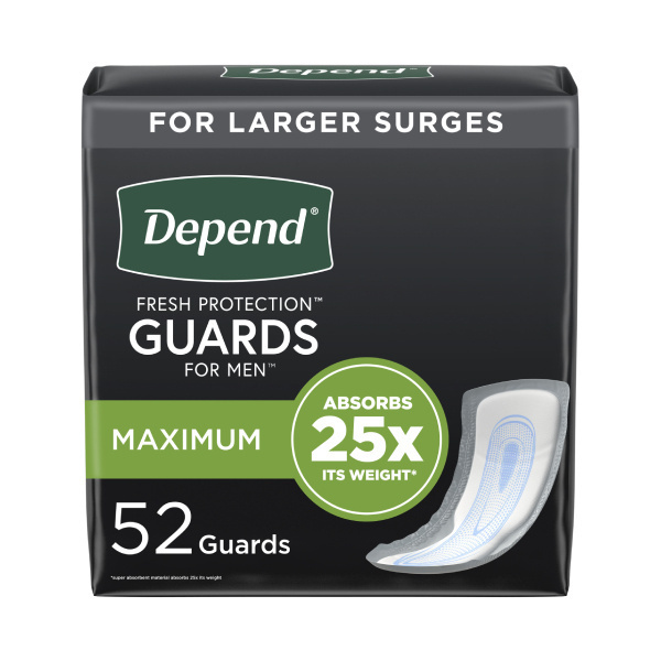 Depend Guards for Men - 84/bag (DEMGMT Health & Beauty Health Care Incontinence Aids) photo