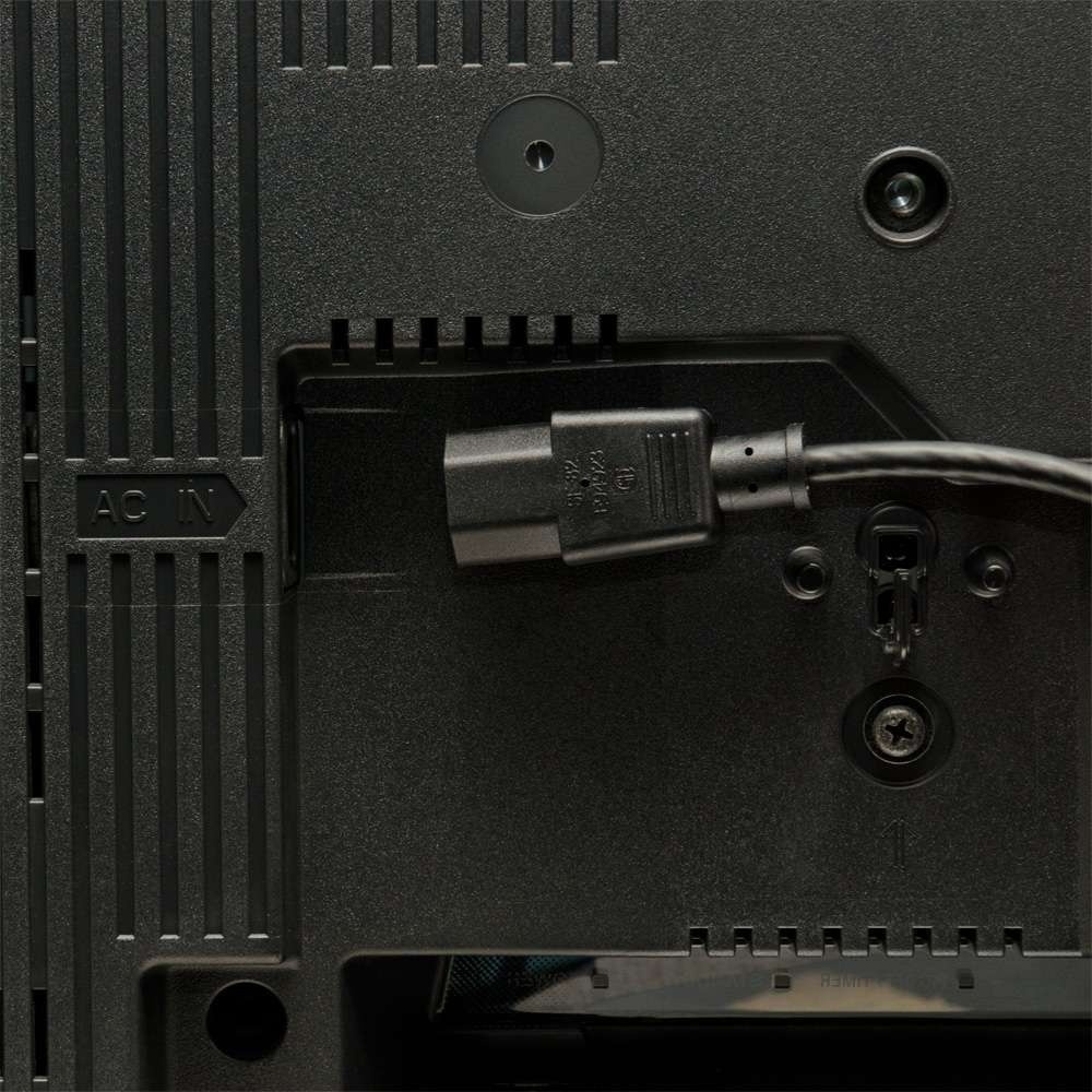 1.5ft (0.46m) TV Power Cable AC Power Cords Power Cords Power Charging and Cable Management