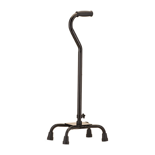 Quad Cane (Black)-Large base, 1/each (NVQDCANELG) photo