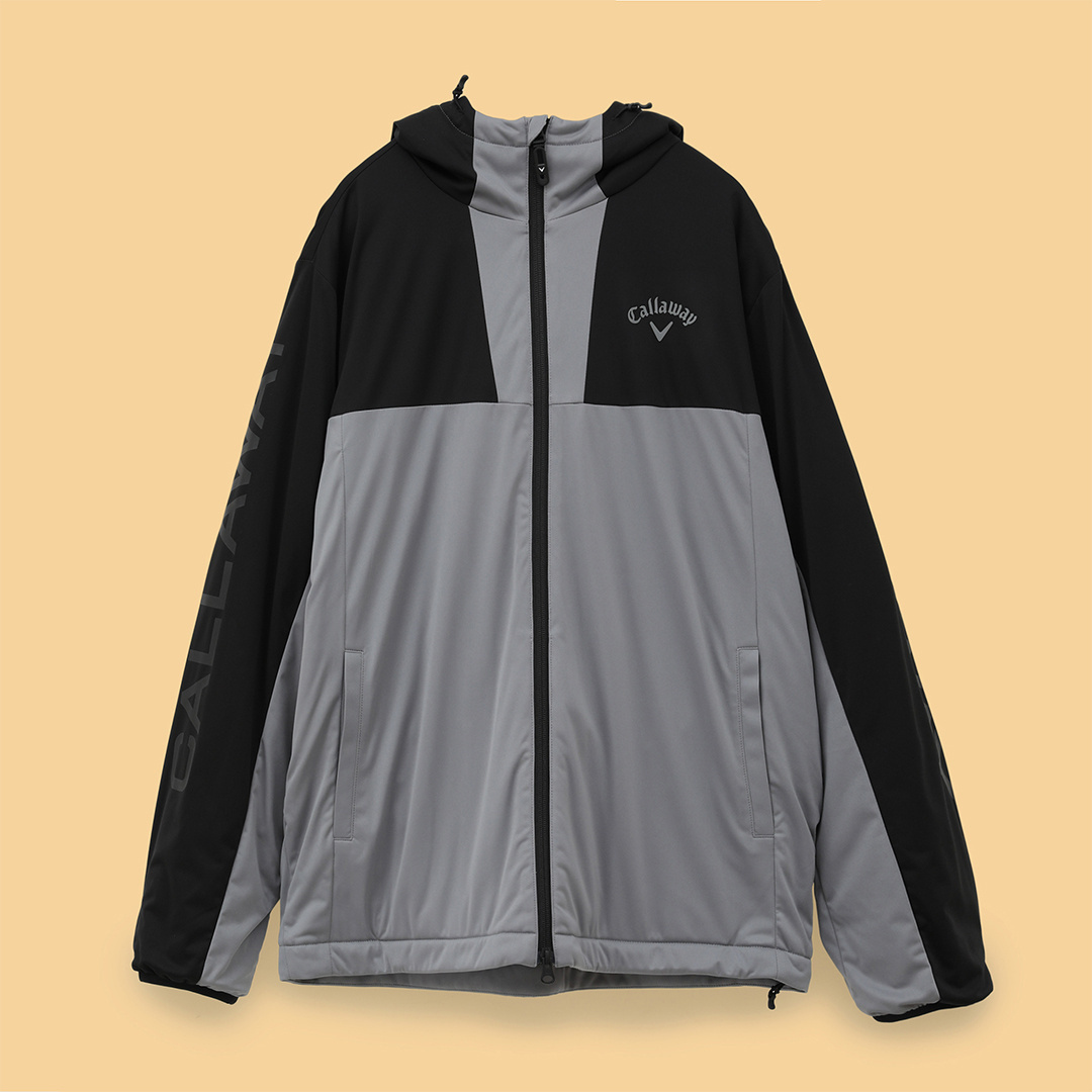 【新品】Callaway 上下セットふんわり裏地付き 冬　キャロウェイ ★セールsale 39〜43％OFF★ キャロウェイアパレル Callaway Apparel メンズ ゴルフウェア ジャケット  スターストレッチフルジップフーディブルゾン ふんわり裏地付き C24215106 | YOCABITO　店