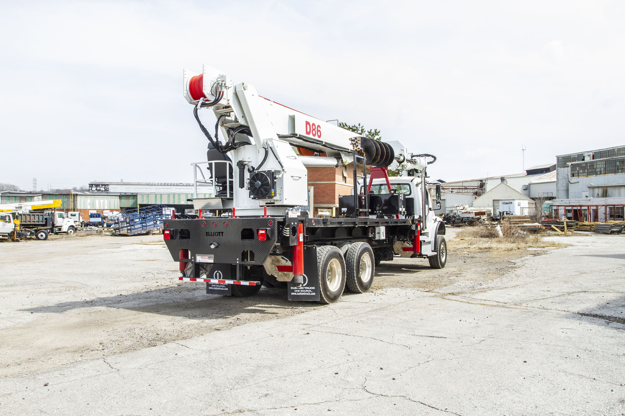 86 ft Digger Derrick Rental Custom Truck One Source