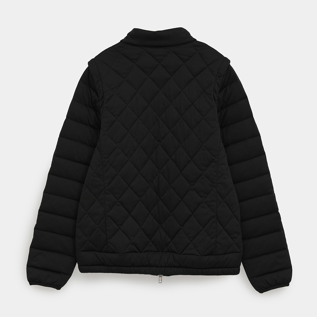 スターストレッチ袖取り外し中綿ブルゾン (WOMENS)