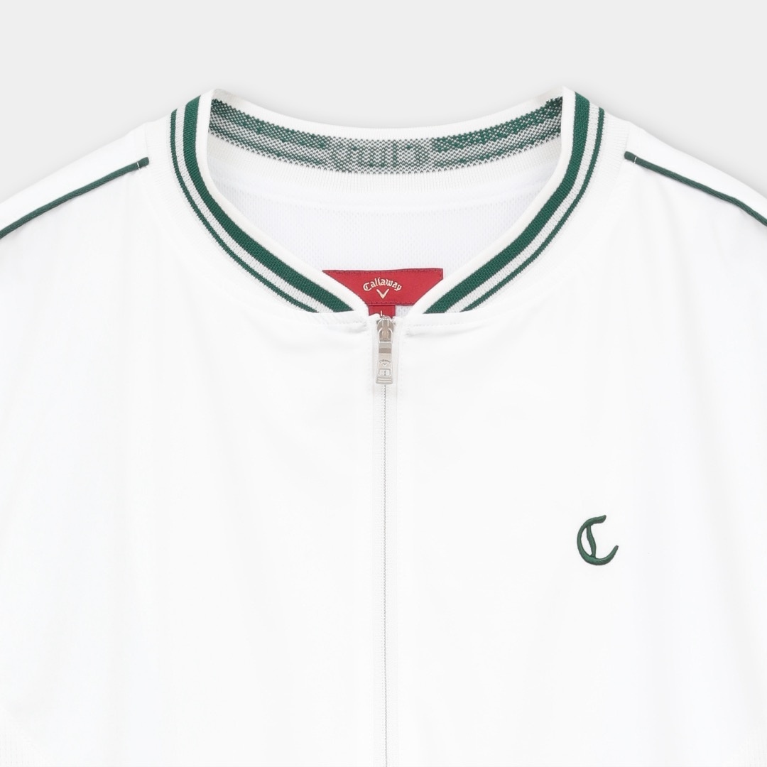 8WAYストレッチハーフジップ半袖ブルゾン (MENS)