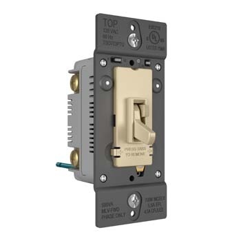 Product image for P&S TSD703PTUI TOGGLE SLIDE DIM TRU