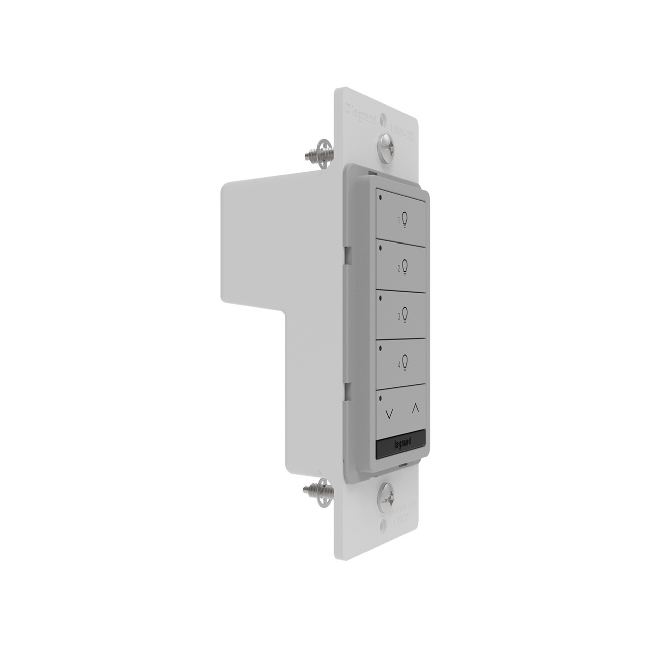 DLM Wired Standard Switch, 4B 1R, White, BAA