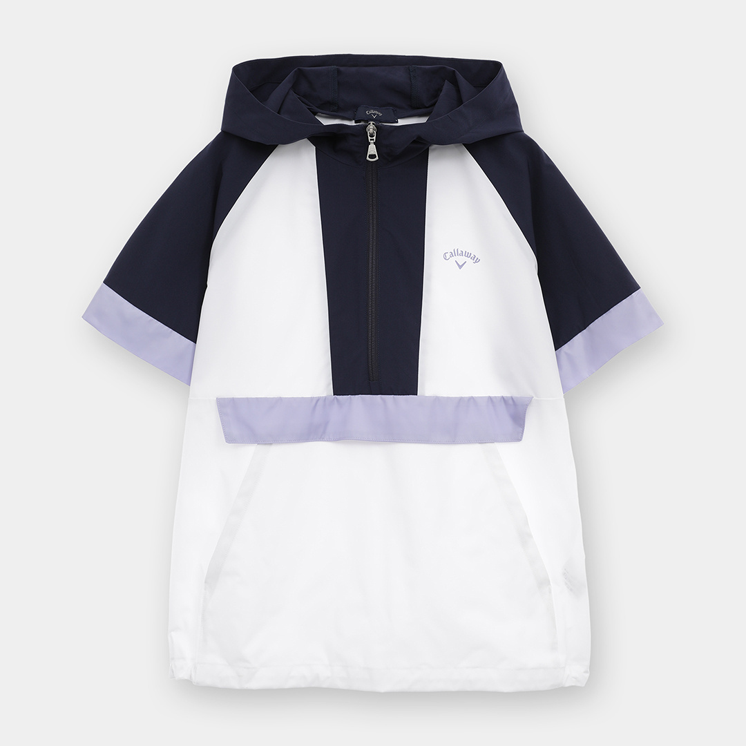 2WAYハーフジップフーディーブルゾン (WOMENS)