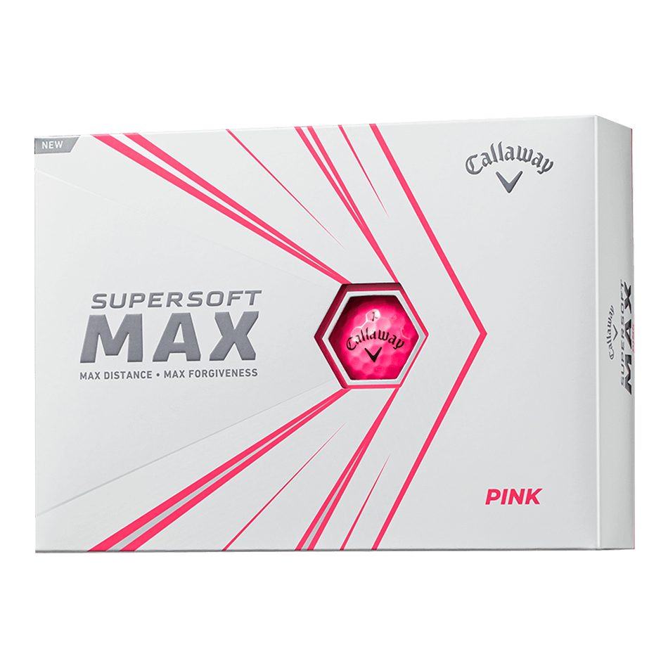 SUPERSOFT MAX ピンク ボール
