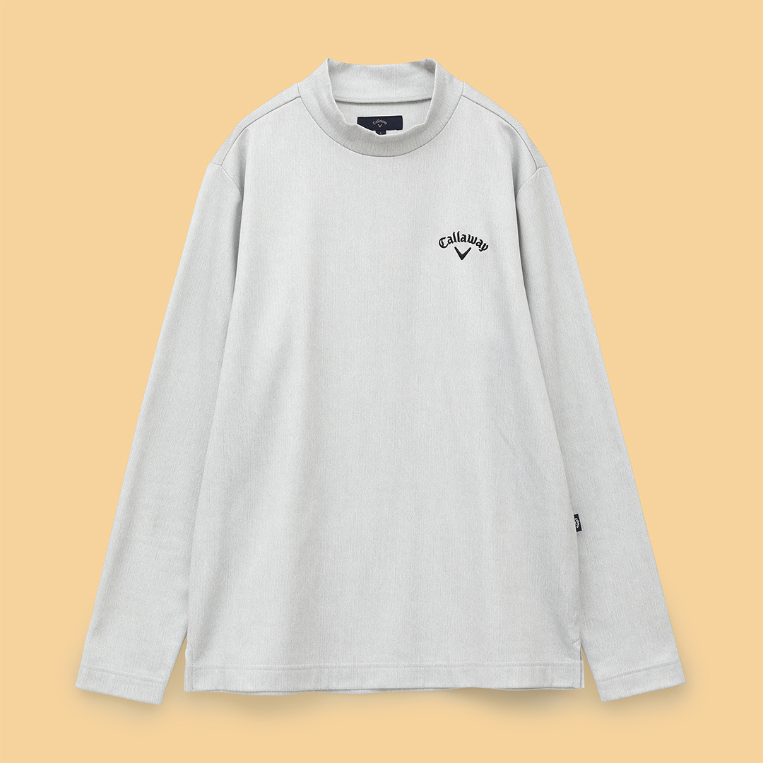 8G SHOOT　ロゴ　プリント　モックネック　長袖シャツ　裏起毛　Mサイズ 8G SHOOT ロゴ プリント モックネック 長袖シャツ 裏起毛 M