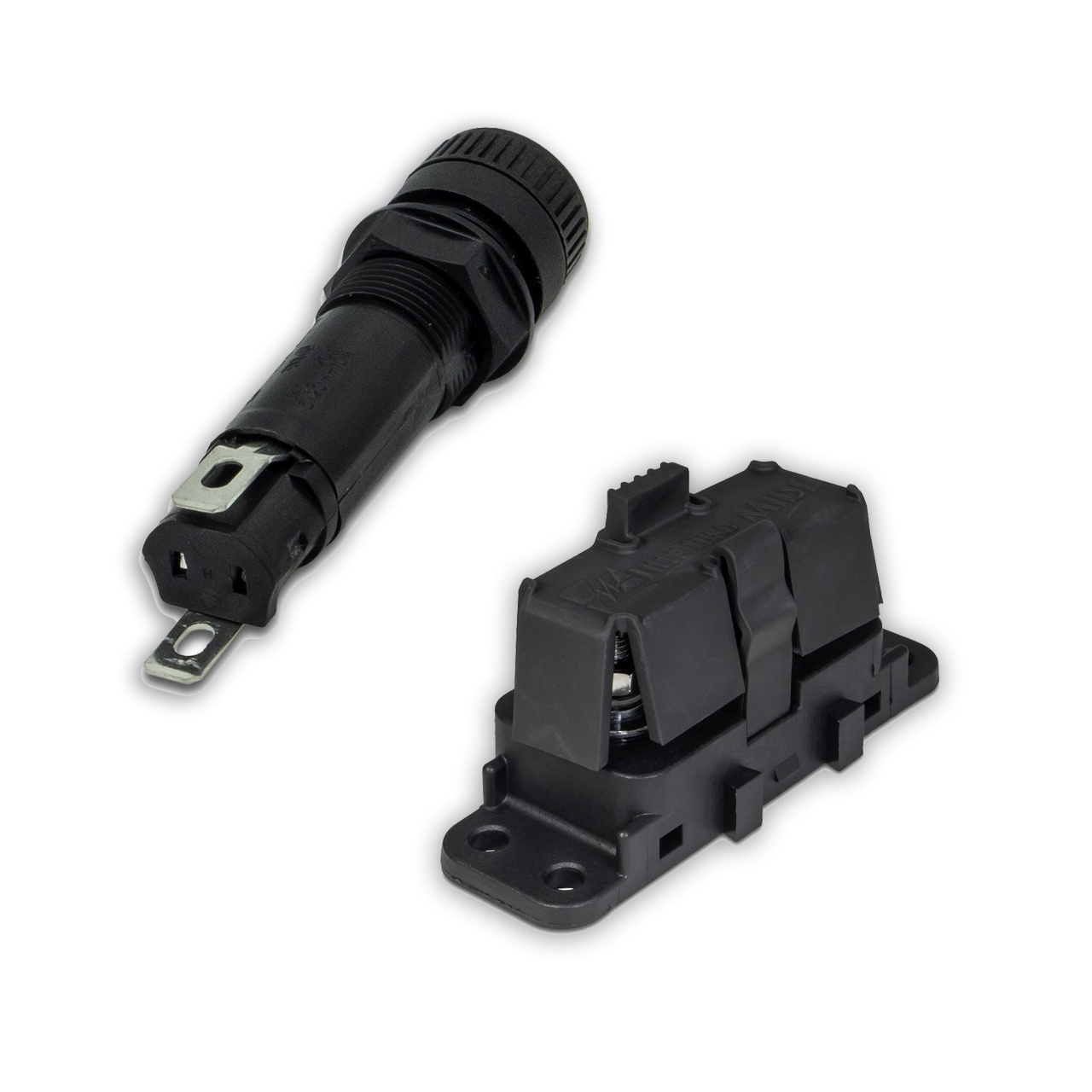 Fuse Holders for Inline Fuses and Cartridge Fuses