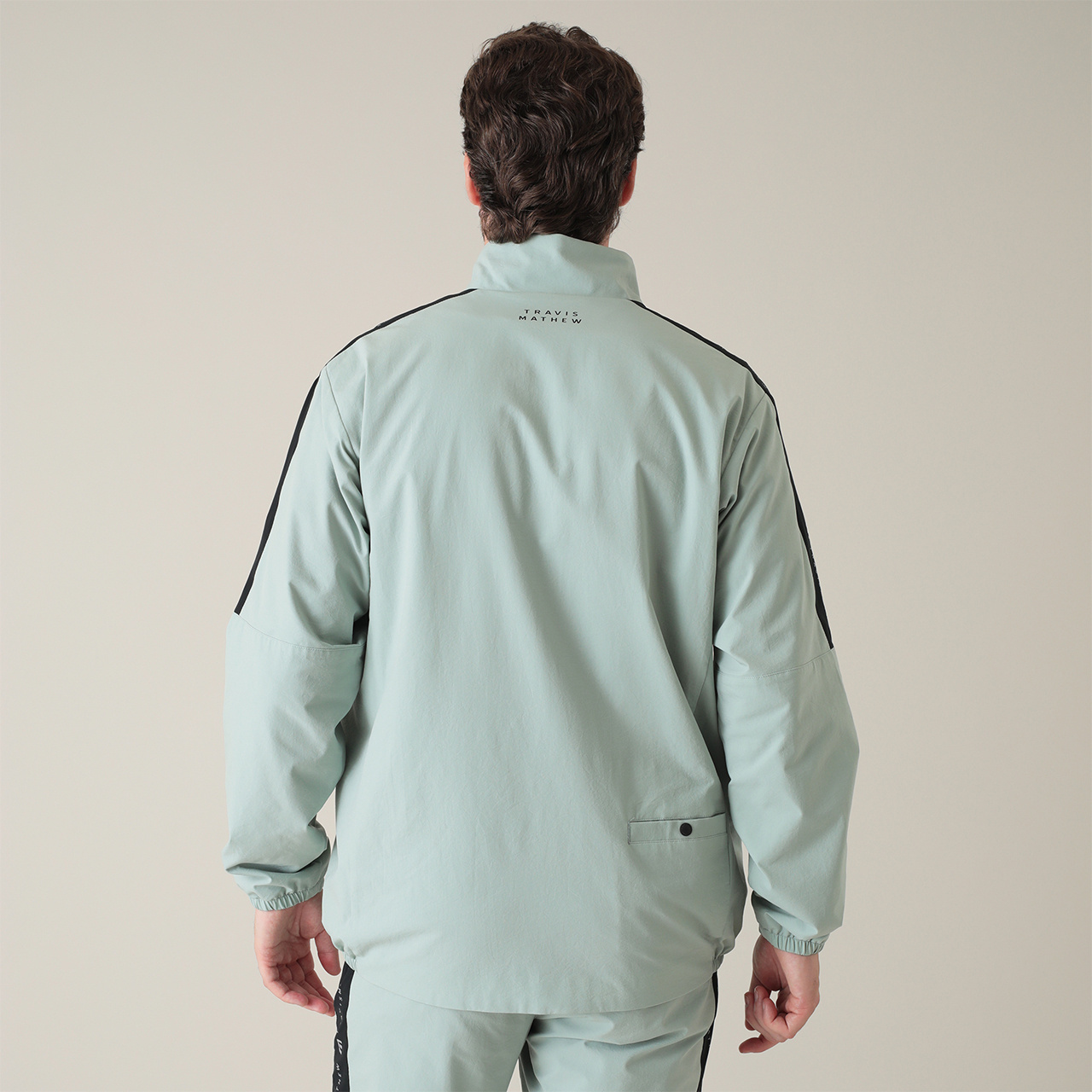 ラインロゴ ウィンドブレーカー(MENS)