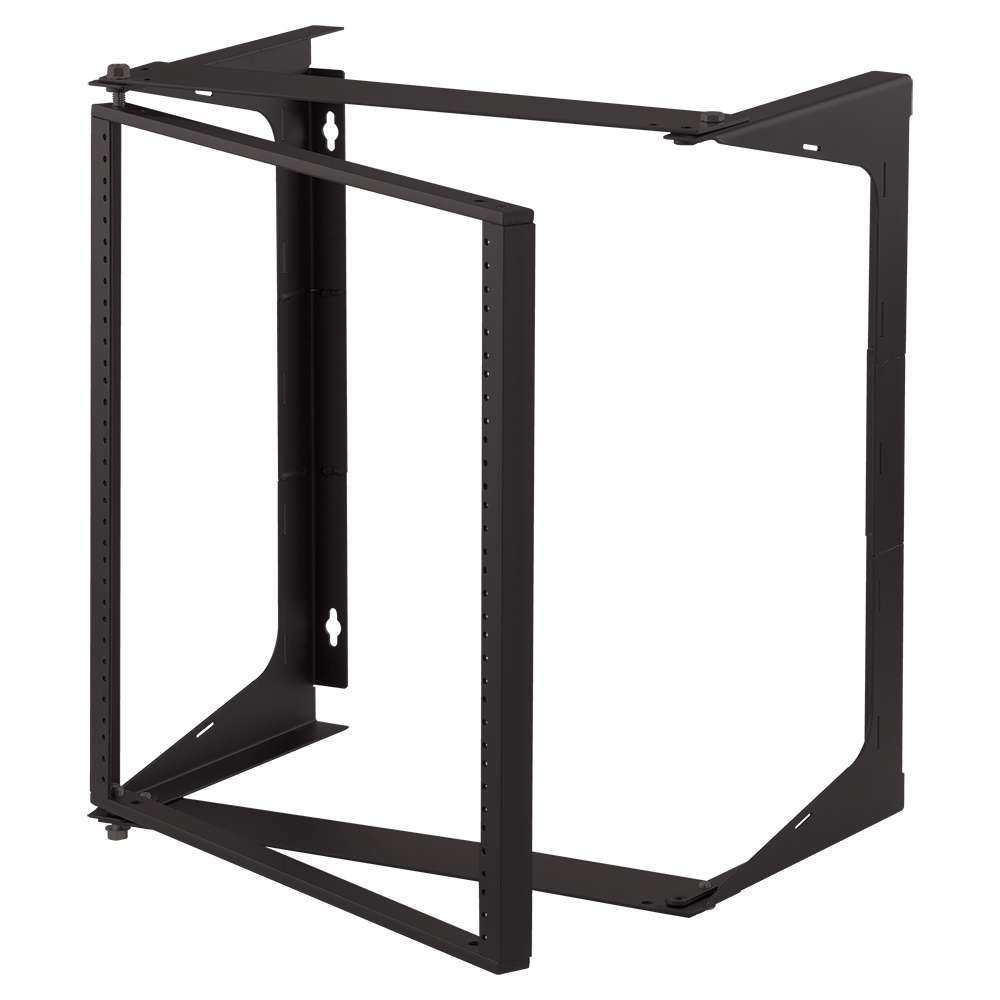 11U Swing Out Wall Mount Open Frame Rack - 25in Deep (TAA Compliant)
