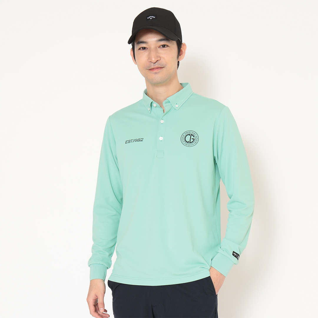 ケーブル編みVネックニットベスト (MENS)