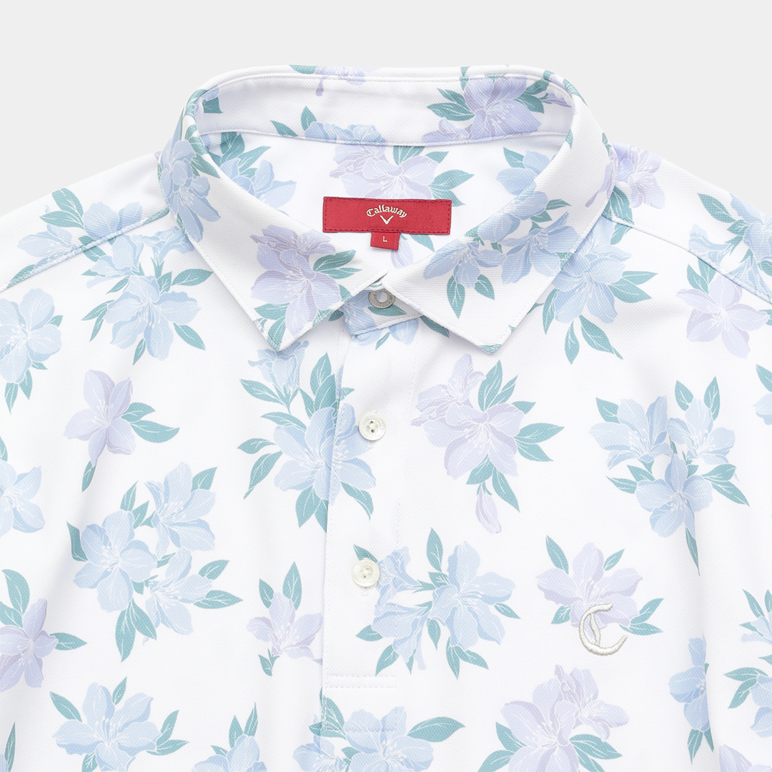 オンライン・直営店限定】フラワープリントカノコシャツ (MENS)