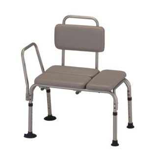 Padded Transfer Bench with Back (NV9080 Health & Beauty Health Care Incontinence Aids) photo