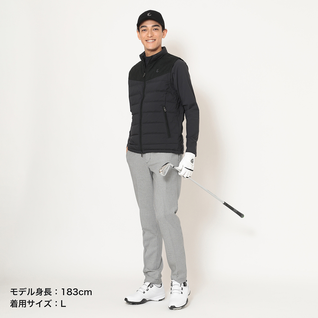 スウェードドッキングダウンベスト (MENS)
