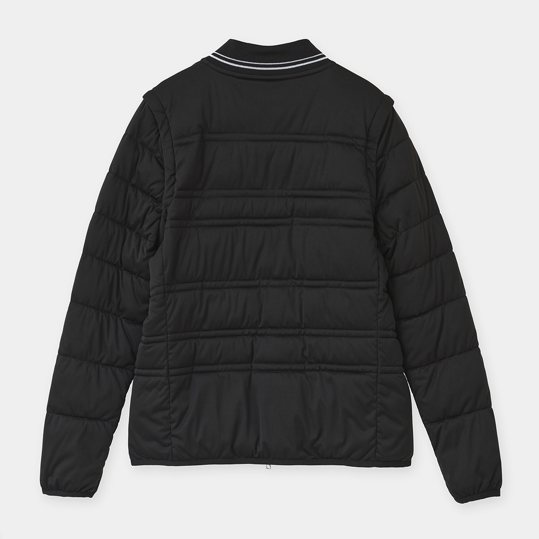 スターストレッチ2WAYフルジップ中綿ブルゾン (WOMENS)