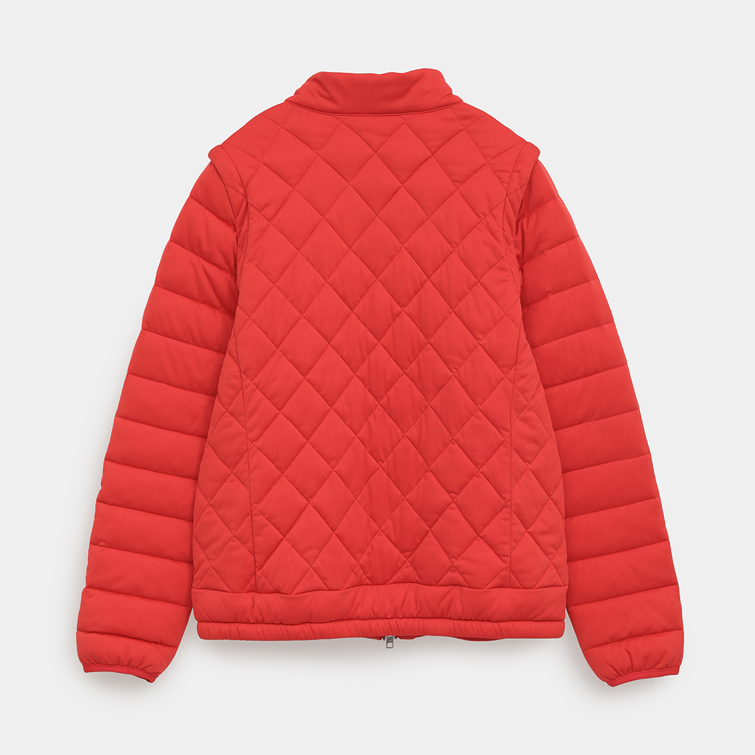 スターストレッチ袖取り外し中綿ブルゾン (WOMENS)