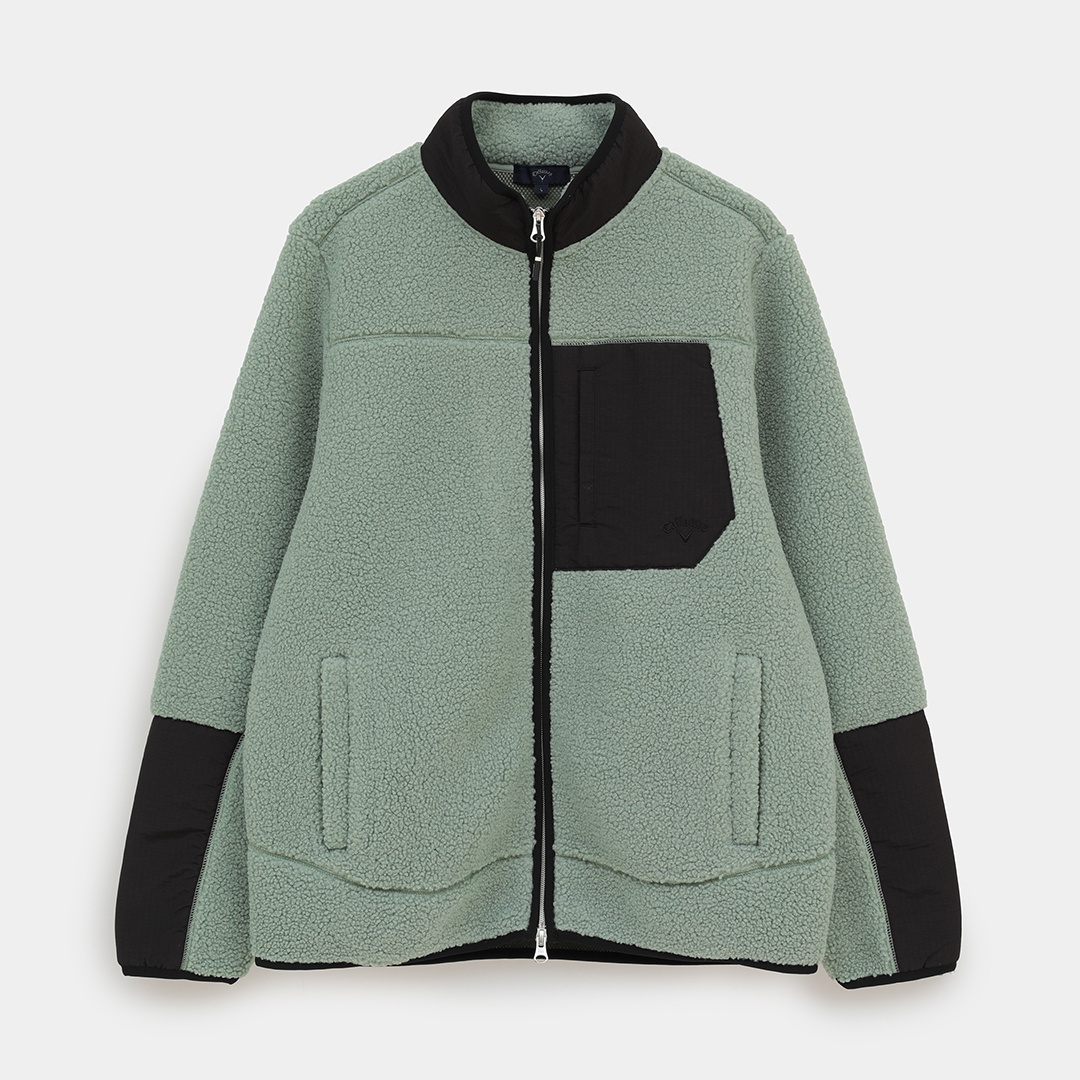 カールボアフリースフルジップブルゾン (MENS)