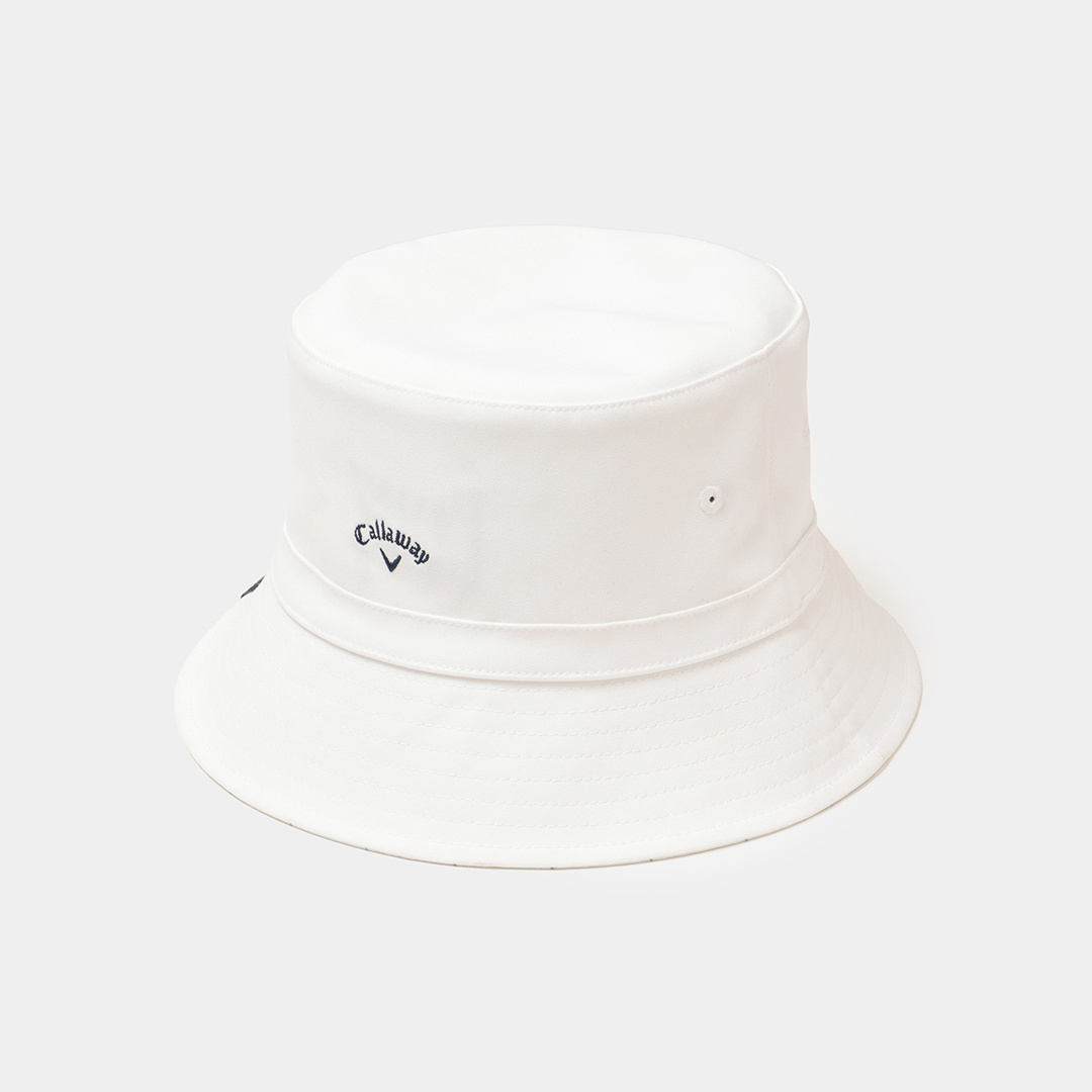 リバーシブルツイルバケットハット (MENS)