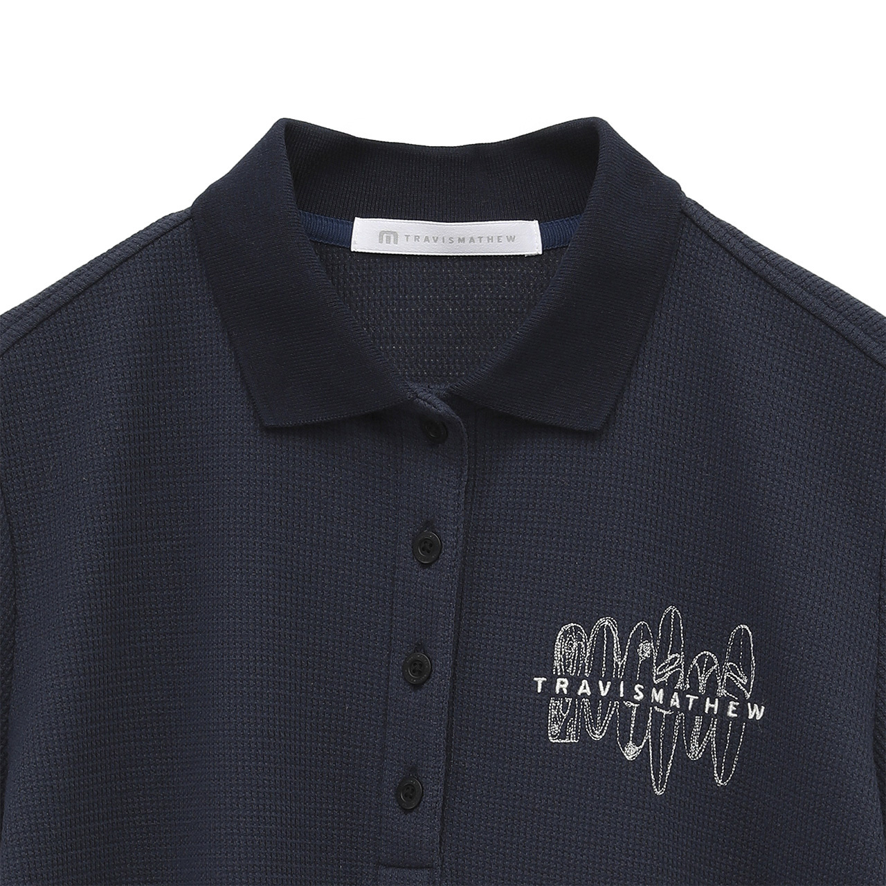 TRAVISMATHEW Ko Olina ポロシャツ Sサイズ　コオリア刺繍 UVカット 刺繍 半袖ポロ(WOMENS)