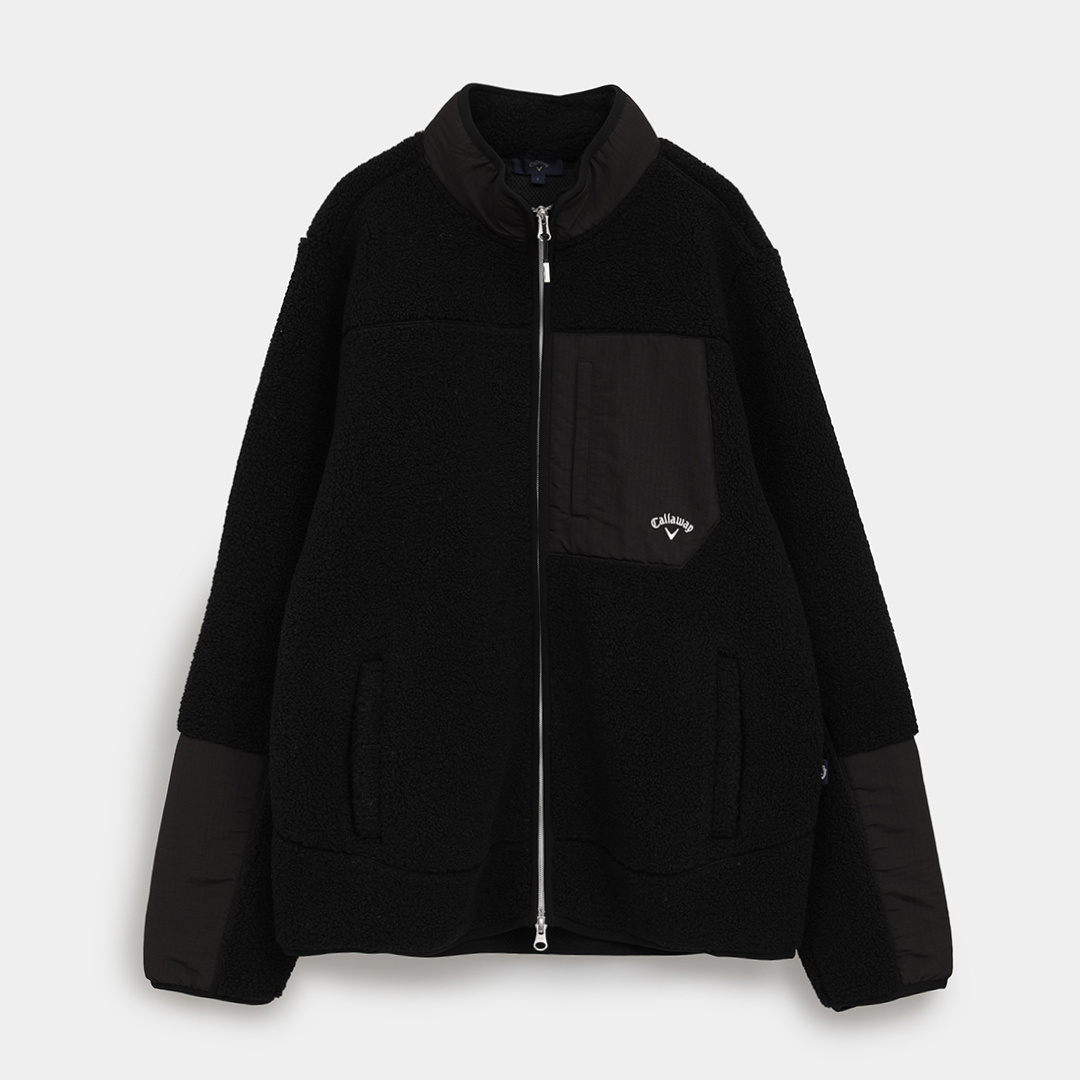 カールボアフリースフルジップブルゾン (MENS)