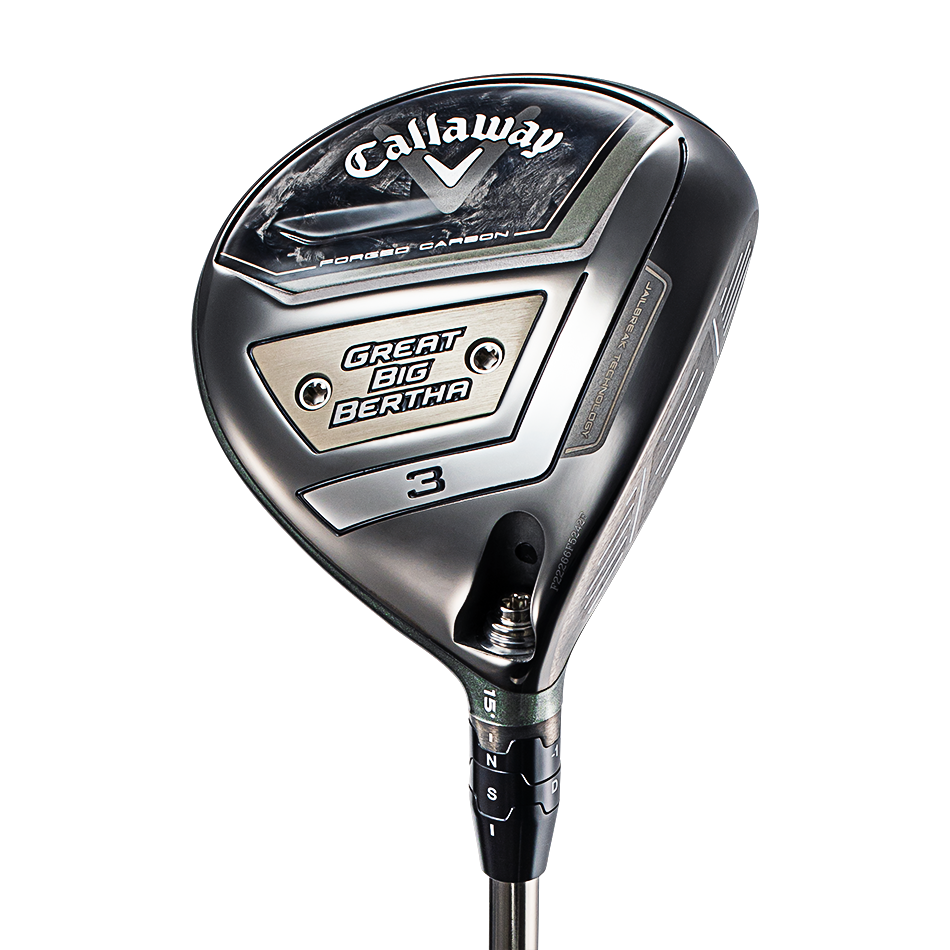 美品！Great Big Bertha 3番 & 5番 フェアウェイウッド 認定中古]GREAT BIG BERTHAフェアウェイウッド