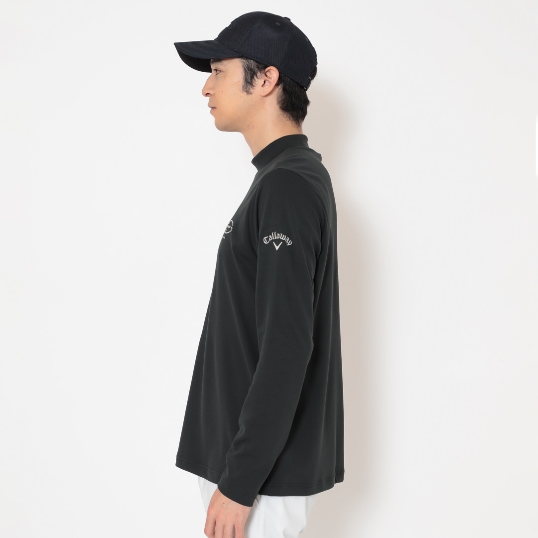 CALLAWAY RED LABEL TERAX COOL長袖モックネックシャツ (MENS)