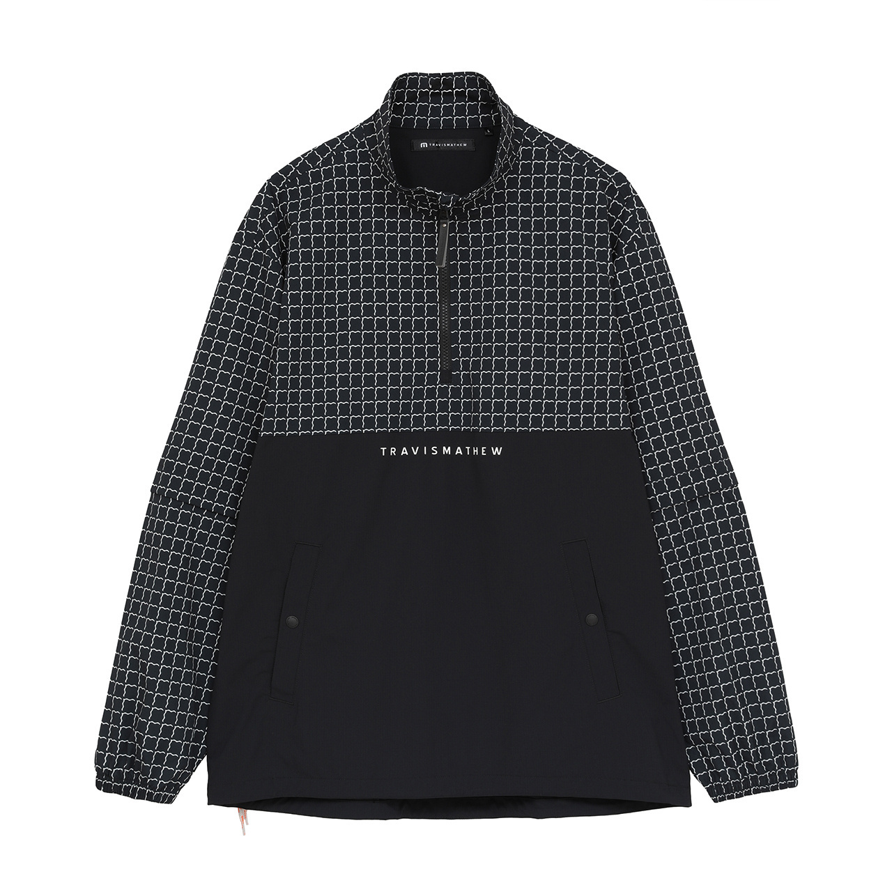 ハーフジップ着脱スリーブジャケット(UNISEX)