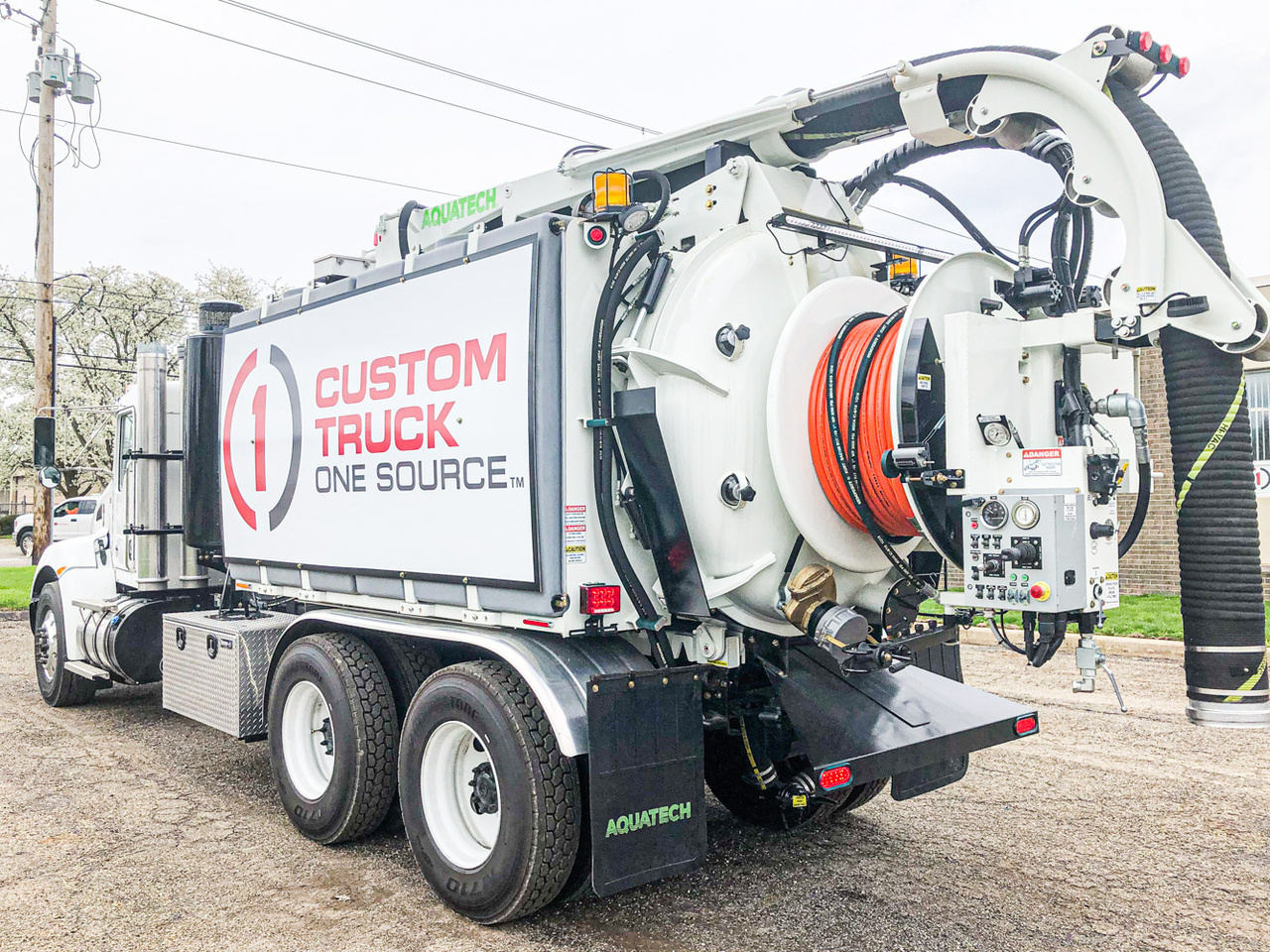 2020 Kenworth T370 6x4 Aquatech B10Utility Sewer Cleaner Truck For