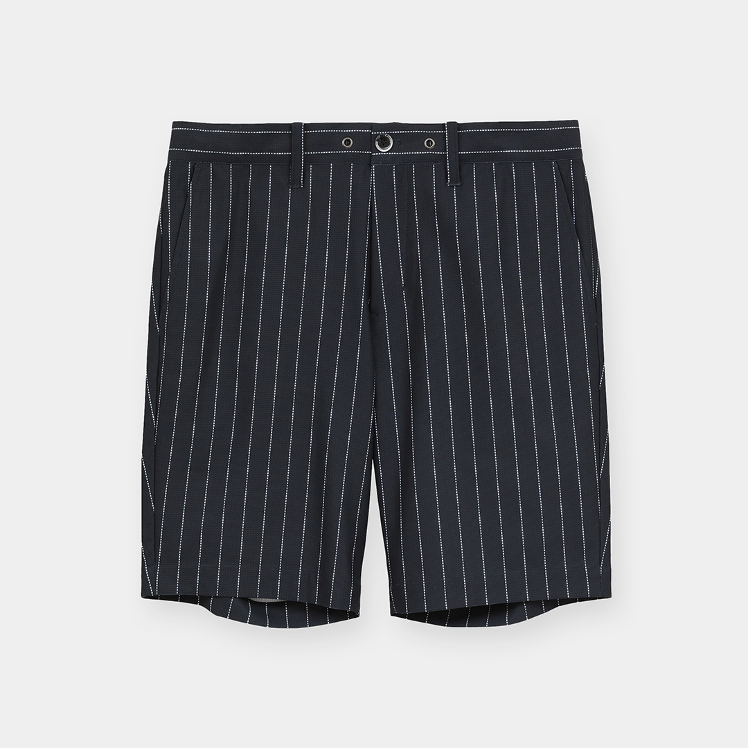 3℃かざあなメッシュストライプショートパンツ (MENS)